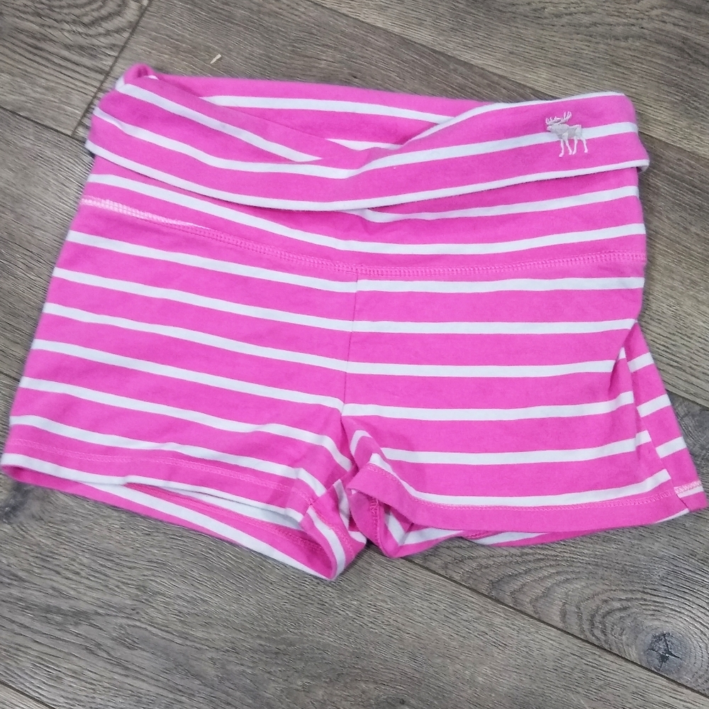 💚Abercrombie & Fitch Shorts Stretch Fitted Stripe